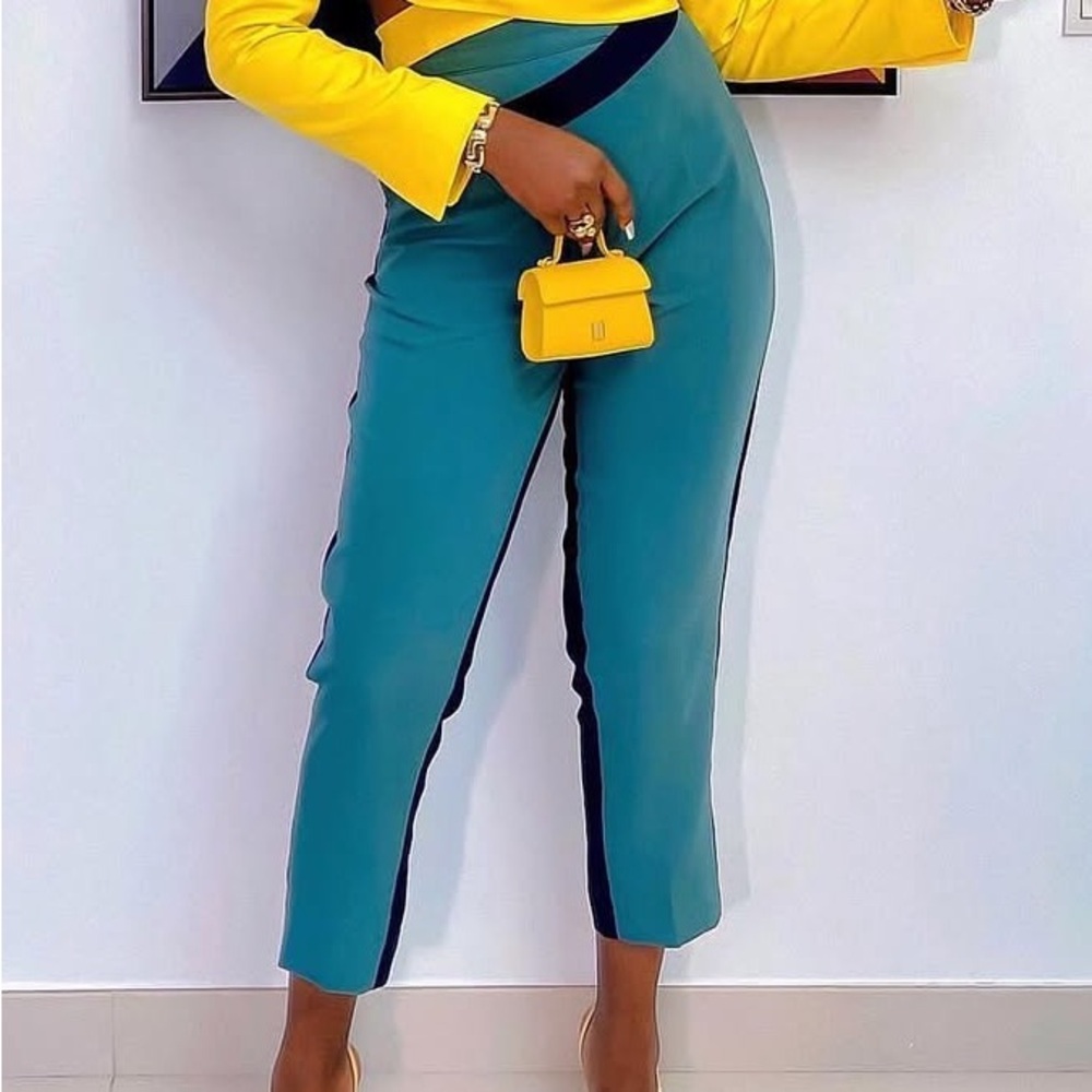 Stylish Blue Women's Pants